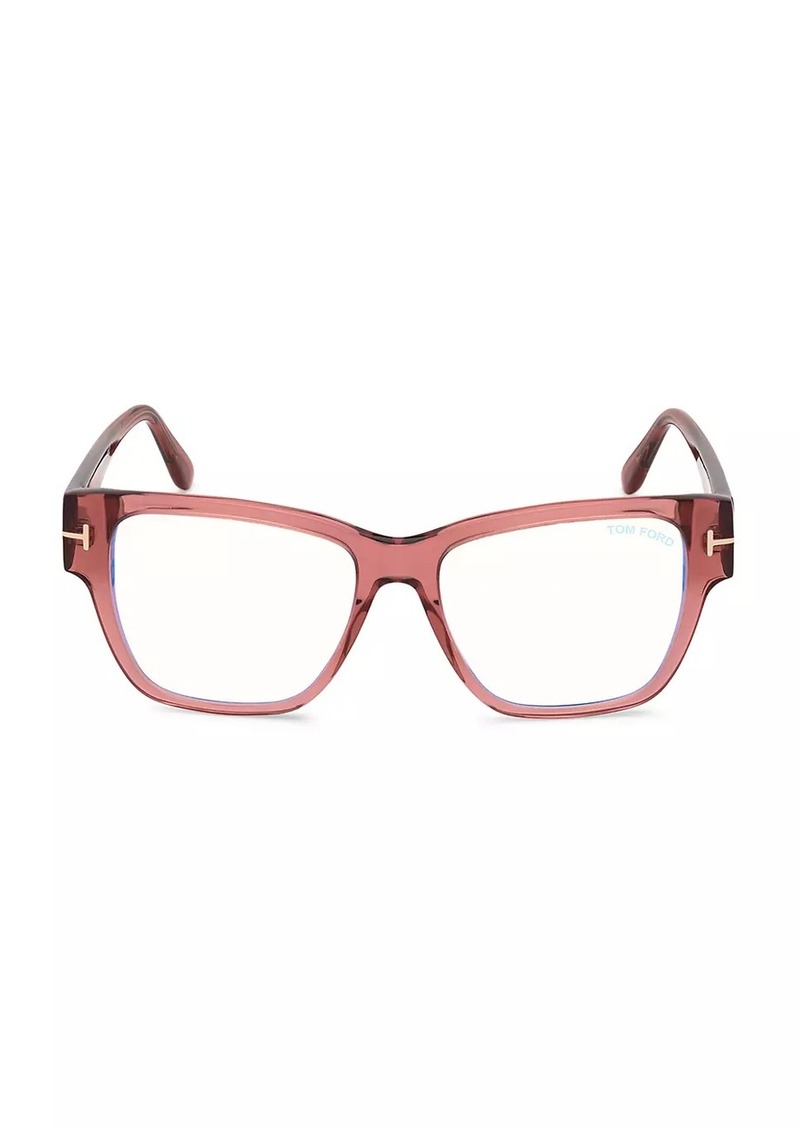 Tom Ford 54MM Square Optical Glasses