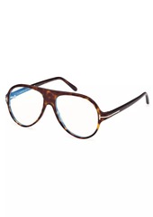 Tom Ford 55MM Aviator Eyeglasses