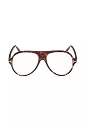 Tom Ford 55MM Aviator Eyeglasses