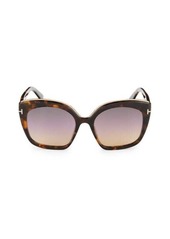 Tom Ford 55MM Butterfly Sunglasses