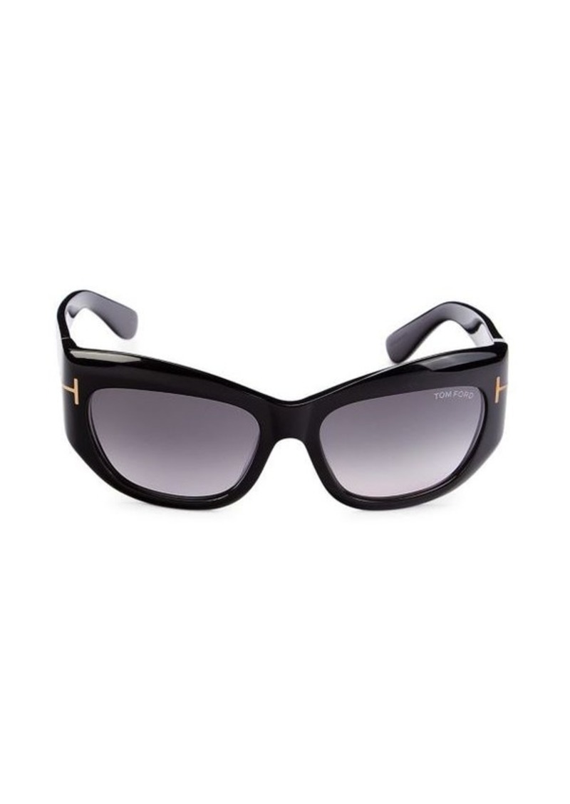 Tom Ford 55MM Cat Eye Sunglasses