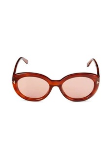 Tom Ford 55MM Cat Eye Sunglasses