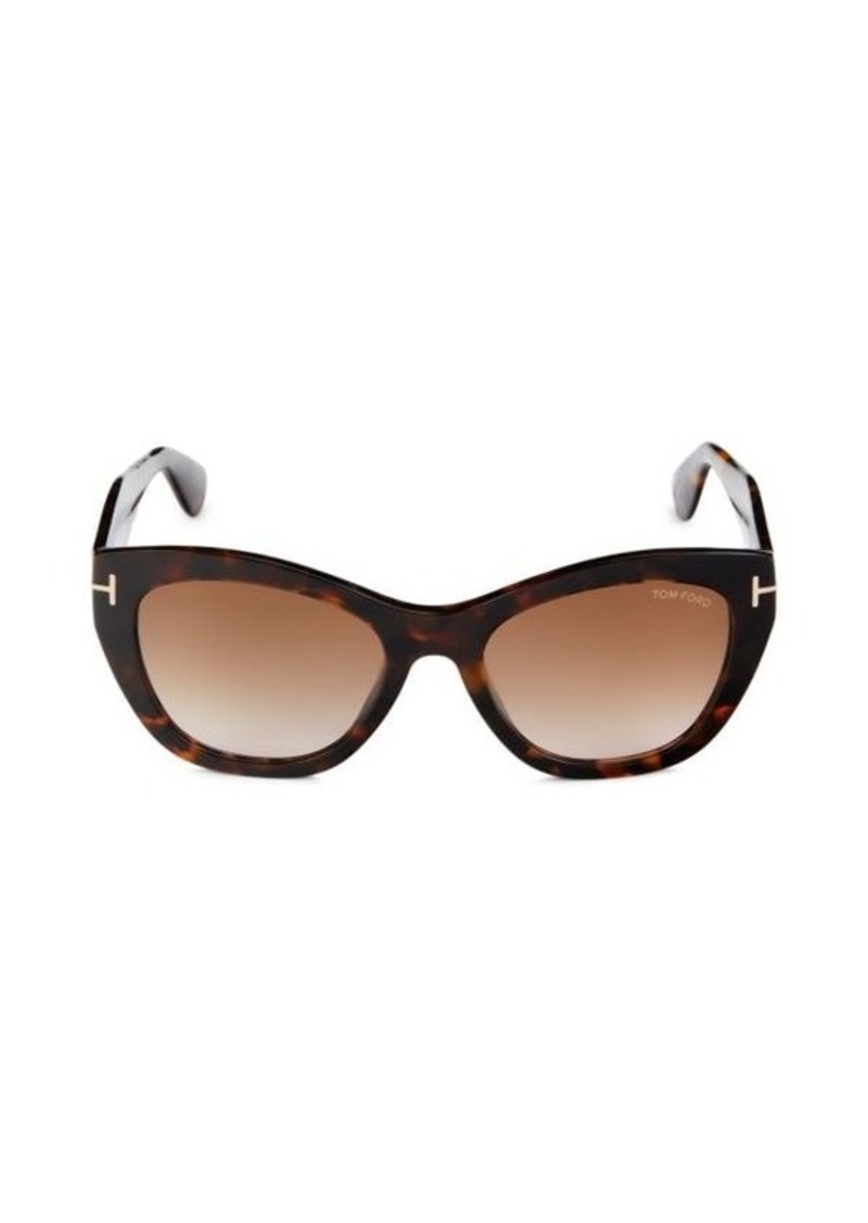 Tom Ford 56MM Butterfly Sunglasses