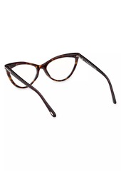 Tom Ford 56MM Cat-Eye Optical Eyeglasses