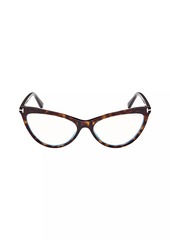 Tom Ford 56MM Cat-Eye Optical Eyeglasses