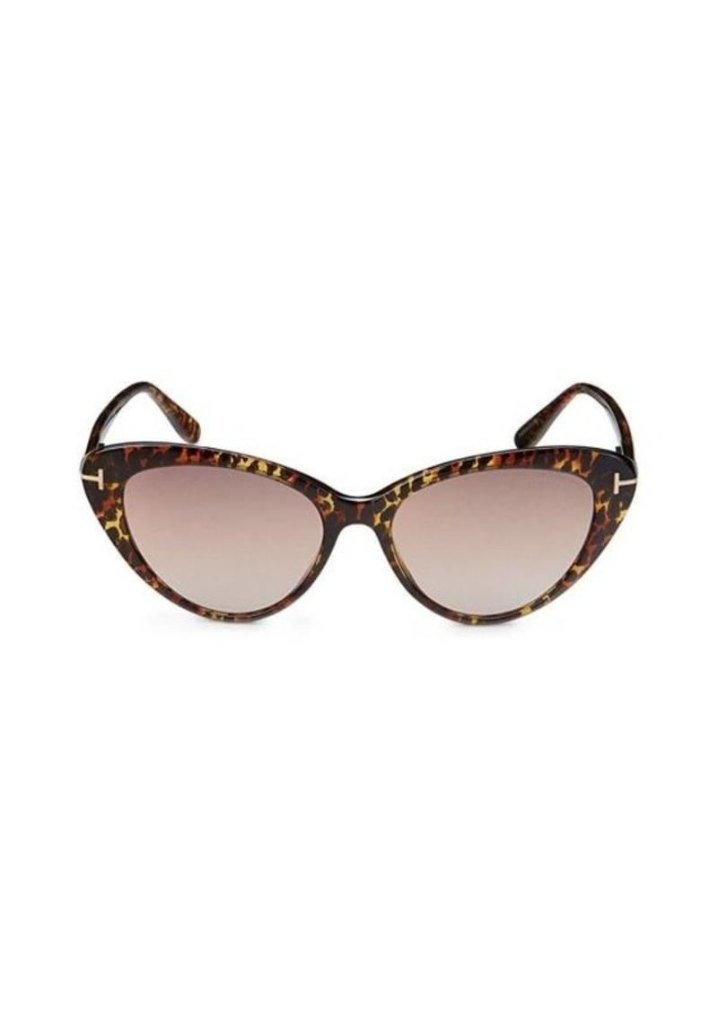 Tom Ford 56MM Cat Eye Sunglasses