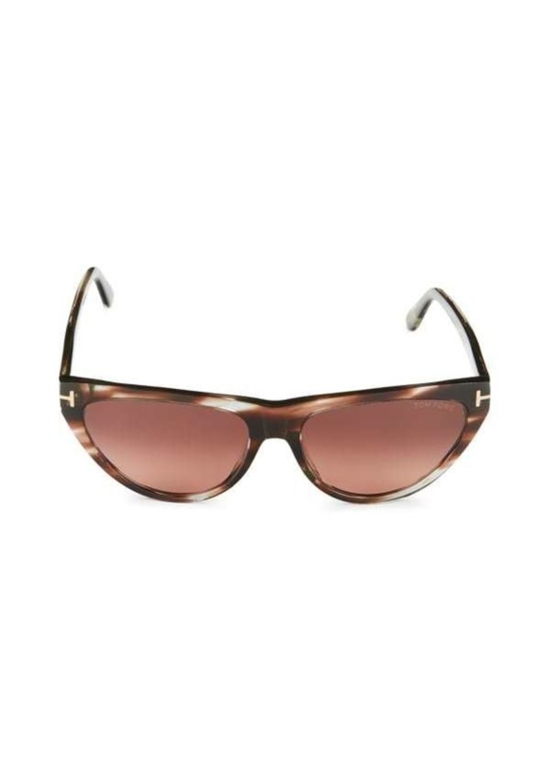 Tom Ford 56MM Cat Eye Sunglasses