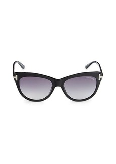 Tom Ford 56MM Oval Sunglasses