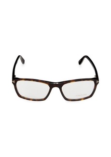 Tom Ford 56MM Rectangle Eyeglasses