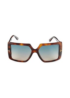 Tom Ford 57MM Square Sunglasses