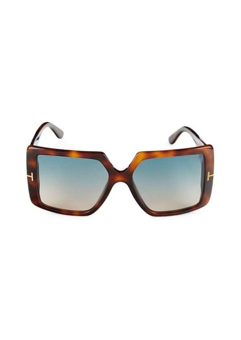 Tom Ford 57MM Square Sunglasses