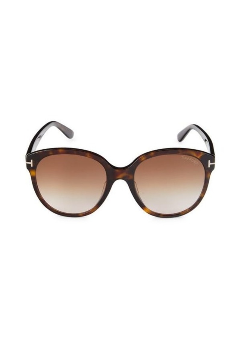 Tom Ford 58MM Butterfly Sunglasses