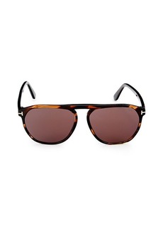 Tom Ford 58MM Oval Sunglasses