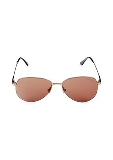 Tom Ford 59MM Oval Sunglasses