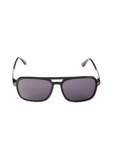 Tom Ford 59MM Rectangle Sunglasses