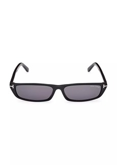 Tom Ford 59MM Rectangular Sunglasses