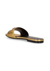 Tom Ford 5mm Tf Laminated Leather Flats