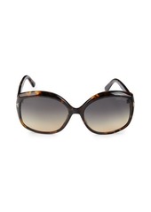 Tom Ford 60MM Butterfly Sunglasses