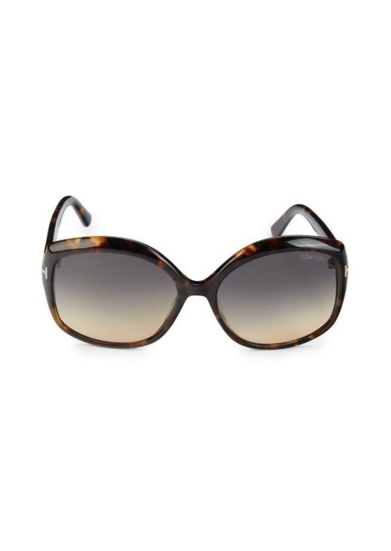 Tom Ford 60MM Butterfly Sunglasses