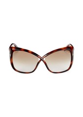 Tom Ford 63MM Butterfly Sunglasses