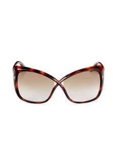 Tom Ford 63MM Butterfly Sunglasses