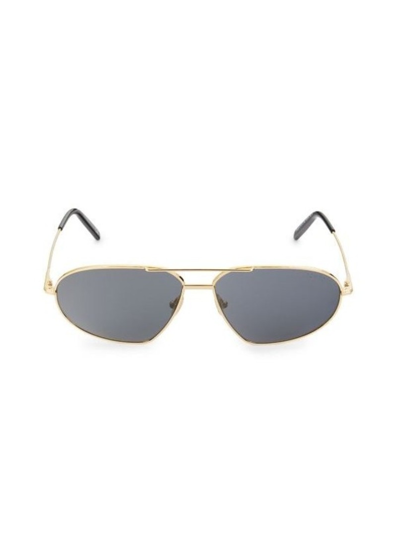 Tom Ford 63MM Oval Sunglasses