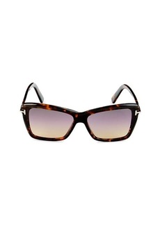 Tom Ford ​64MM Square Cat Eye Sunglasses