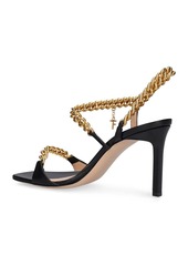Tom Ford 85mm Zenith Leather & Chain Sandals