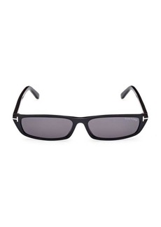 Tom Ford Alejandro 59MM Rectangular Sunglasses