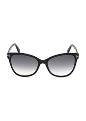 Tom Ford Ani 58MM Cat Eye Sunglasses