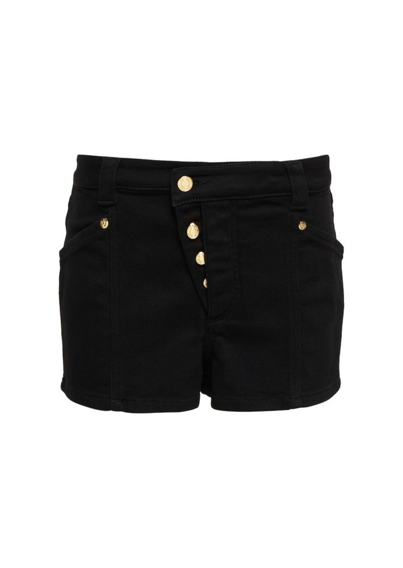 Tom Ford Asymmetrical cotton shorts