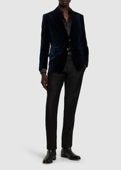 Tom Ford Atticus Compact Light Velvet Blazer