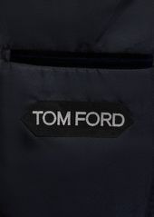 Tom Ford Atticus Compact Light Velvet Blazer