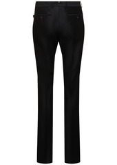Tom Ford Atticus Wool Blend Faille Pants