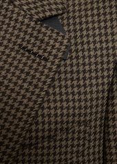 Tom Ford Atticus Wool Houndstooth Jacket