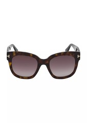 Tom Ford Beatrix 52MM Polarized Lens Oversize Square Sunglasses