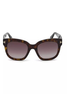 Tom Ford Beatrix 55MM Square Sunglasses