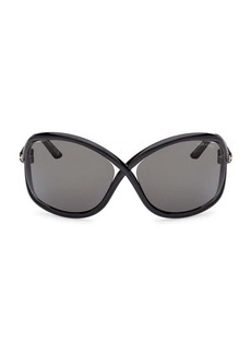 Tom Ford Bettina 68MM Butterfly Sunglasses