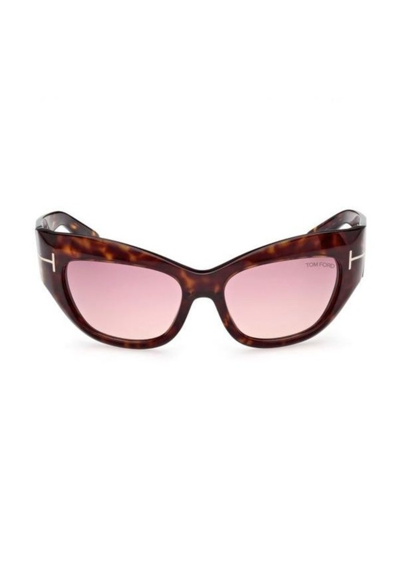 Tom Ford Brianna 55MM Cat Eye Sunglasses