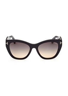 Tom Ford Cara 56MM Cat Eye Sunglasses