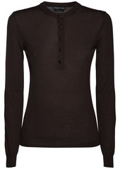 Tom Ford Cashmere & Silk Knit Top