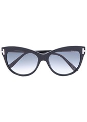 Tom Ford cat-eye frame logo sunglasses