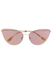 Tom Ford cat-eye frame logo sunglasses