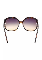 Tom Ford Chiara 60MM Round Sunglasses