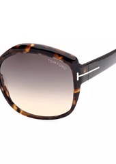 Tom Ford Chiara 60MM Round Sunglasses