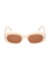 Tom Ford Cielle 52MM Oval Sunglasses