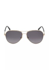 Tom Ford Clark 59MM Aviator Sunglasses