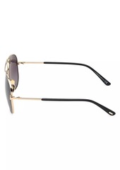 Tom Ford Clark 59MM Aviator Sunglasses