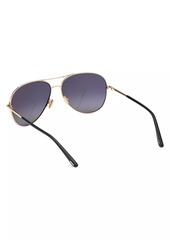 Tom Ford Clark 59MM Aviator Sunglasses