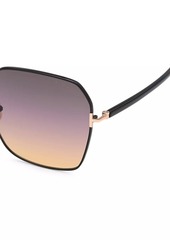 Tom Ford Claudia 2 62MM Square Sunglasses